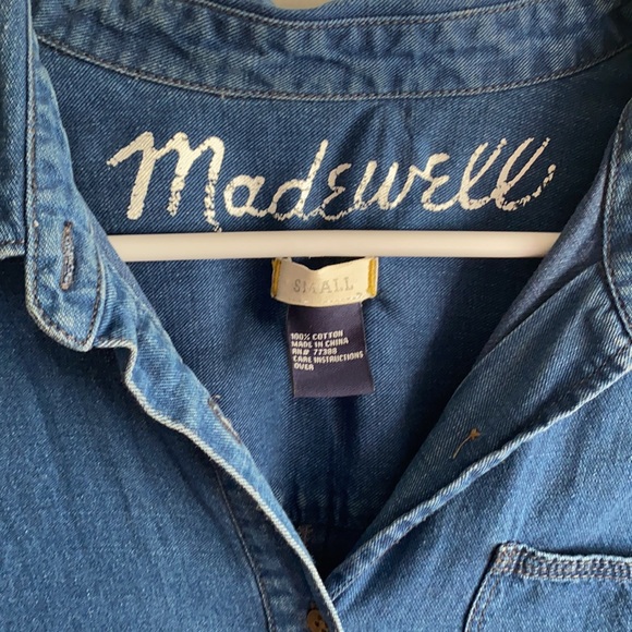 •Madewell Denim Romper - Picture 4 of 7